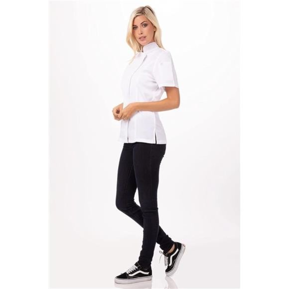 Chef Works womens Springfield Chef Coat - Picture 3 of 6